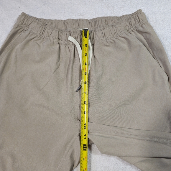 Fair Harbor One Pant Mens M Tan Lined Performance Yoga Quick Dry - Picture 14 of 14